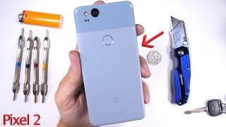 Pixel 2 Durability Test! - Scratch and BEND tested...