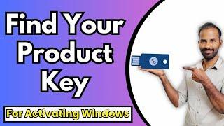 Find Windows Activation key- 2024