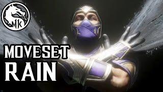 Mortal Kombat 11 - Rain Moves Guide w. Inputs