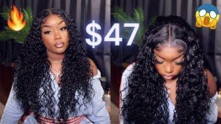 GIRL SHE'S $47  AMAZON PRIME WIG INSTALL | SENSATIONNEL HUMAN HAIR BLEND BUTTA LACE BOHEMIAN