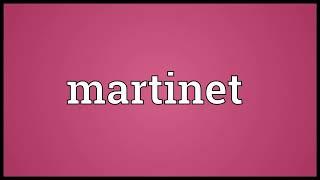 Martinet Meaning