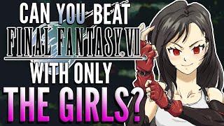 Can you beat Final Fantasy 7 with only hot girls?