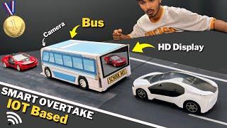 Bus & Trucks safe Overtake - Accident Prevention Project | IOT Based Arduino Project