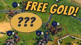 How to Make Gold From Nothing in Civ 6 [Civilization 6 Gold Exploit]