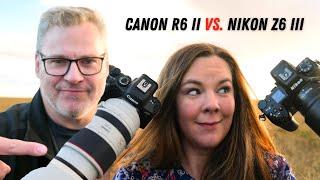 Canon R6 Mark II vs. Nikon Z6 III - Battle of the Sixes