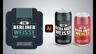 Product Packaging & Label Design - Adobe Illustrator | BID IT Lab | #illustrator #tutorial #adobe