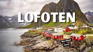 WHERE TO STAY IN LOFOTEN + BEST FOOD at ANITAS SEAFOOD! (Van Life, Eggum + Photography in Lofoten)