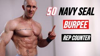 Navy Seal Burpees Follow Along  Best Bodyweight Chest Workout