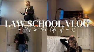 realistic CRAZY day in the life of a 1L || LAW SCHOOL VLOG