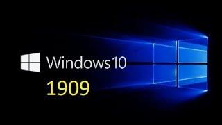 Windows 10 Version 1909 comes as a Cumulative update