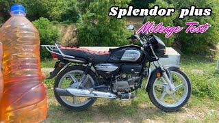 Splendor Plus Mileage Test | BS6 | 80 kmpl |Tamil #splendor #splendorplus