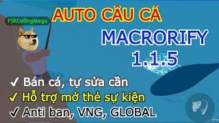 PLAY TOGETHER | HAKI CÂU CÁ MIỄN PHÍ TRÊN ĐIỆN THOẠI | MACRORIFY 1.1.5 MỚI NHẤT 2024 | TEST