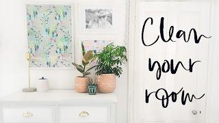 Clean with Me| How to Deep Clean Your Bedroom 2017