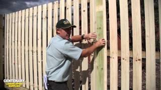 Fence Building - How to Build a Timber Fence