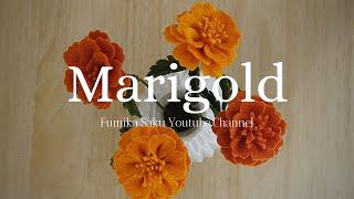 How to Make Felt Flower : Marigold