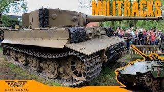 Militracks 2024 Compilation Overloon - Tiger, Bergehetzer, Nashorn, StuG III, Famo.