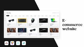 Build Responsive E-commerce Web Using React js | Vite | Tailwindcss | React Router V6