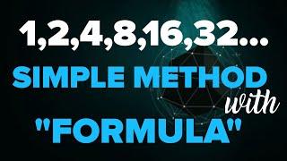 FIND ANY POSITION IN SERIES OF 1,2,4,8,16,32..WITH SIMPLE METHOD...