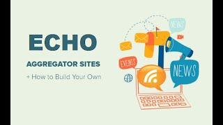 Create an news aggregator website using the Echo RSS plugin: link imported posts to their source