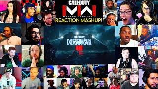 Call of Duty MW3 Gameplay Reveal REACTION MASHUP (2023)