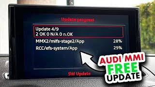 Audi MIB2 MMI firmware upgrade & free update download