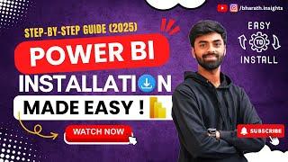 How to Install Power BI Desktop in 2025 for Free (Step-by-Step Guide) | Correct Version | Resolved