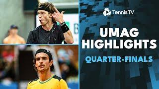 Rublev Plays Marozsan; Musetti, Sonego & More Feature | Umag 2024 Quarter-Finals Highlights