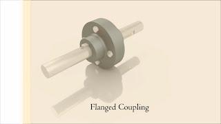 Flanged Coupling assembly animation | Shaft Couplings | Autodesk Inventor