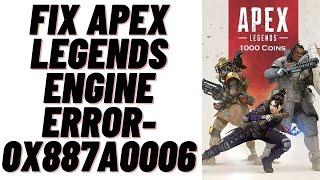 Fix Apex Legends Engine Error-0x887A0006-"DXGI_ERROR_DEVICE_HUNG" Windows 11