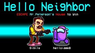 NEW Hello Neighbor IMPOSTOR ROLE! [Among Us]