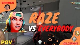 RAZE VS EVERYBODY || POV GAMEPLAY ERRMEN