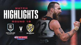 Port Adelaide v Richmond Highlights | Round 19, 2024 | AFL