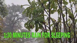 1:30 MINUTES RAIN FOR SLEEPING