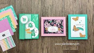 5/16/24 Thursday Night Stamp Therapy | Stampin' Up! In Colors + Fun Folds | Blackout Technique