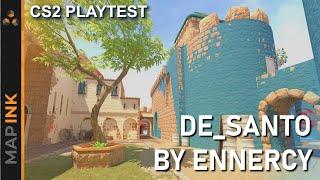 Santo by Ennercy | (Mapcore contest) CS2 MapINK Playtest