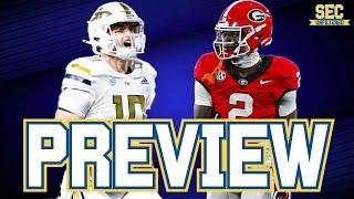 Georgia vs. Georgia Tech PREVIEW & PREDICTIONS | 2024 SEC Football