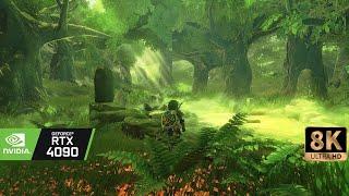 [8K60] Zelda Breath of the Wild Remaster RTX 4090 - COMPLETE Raytracing  - Ultra graphic gameplay