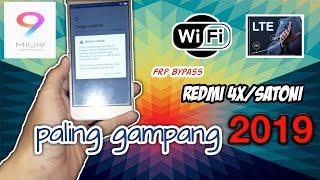 Frp bypass xiaomi Redmi 4X santoni miui 9 || 2019