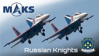 MAKS Airshow ️ Russian Knights, Su-30SM Dancing in Overload!!