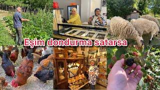 DONDURMA USTASINDANAĞAÇTAN TÜNELBİRSÜRÜ HEDİYEKÖY İŞLERİ#vlog