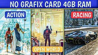 Top 10 Games For 4Gb Ram Pc | No GPU/Grafix card games | Low spec pc games | low end pc game