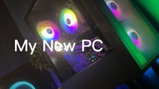 !PC UNBOXING! ABS Stratos Aqua Gaming PC with Intel arc a750 that I got for Christmas.