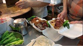 Hong Kong Food | The Quick Lunch Boxes of Chopped Chickens and Pork