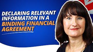 Why You Must Declare All Relevant Information in a Binding Financial Agreement