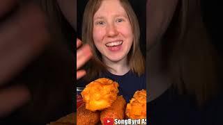 ASMR MOZZARELLA CORN DOGS MUKBANG