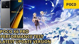 Genshin Impact Android (POCO X6 PRO 5G) DIMENSITY 8300 ULTRA RAM 12GB Gameplay Test