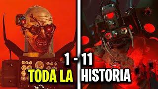 TODA LA HISTORIA EXPLICADA de SKIBIDI TOILET ZOMBIE UNIVERSE (1 - 11) en UN VIDEO!