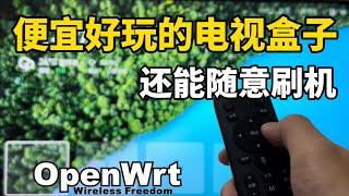 这台电视盒子便宜又好玩，可以刷各种系统：Openwrt 、Armbian （CC字幕）