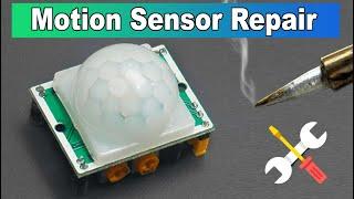 How to Repair PIR Motion Sensor