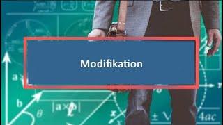 Modifikation